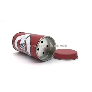round spicy tin box/tin can manufacturer pepper can beverage can