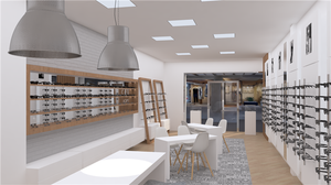 Bán Lẻ Tùy Chỉnh Tốt Nhất Sunglasses Thiết Kế Cửa Hàng Quang Hiển Thị Đồ Nội Thất Trang Trí Cửa Hàng Quang Học Ý Tưởng Thiết Kế - Product Image 3