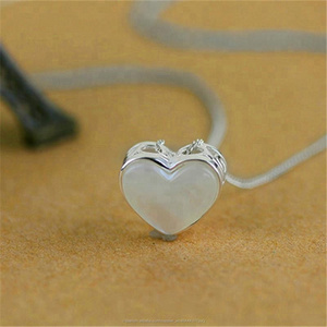 Diseño plata 925 elegante shell del <span class=keywords><strong>mar</strong></span> amor collar - Product Image 2