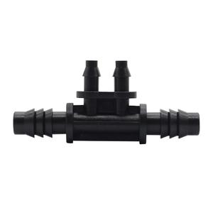 4 maneira Divisor De Mangueira 3/8 ''para 1/4'' Farpa Conector T