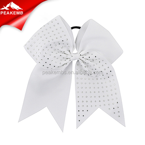 Tira <span class=keywords><strong>para</strong></span> Cheer Bows Rhinestone Iron on Diamante Transfer - Product Image 3