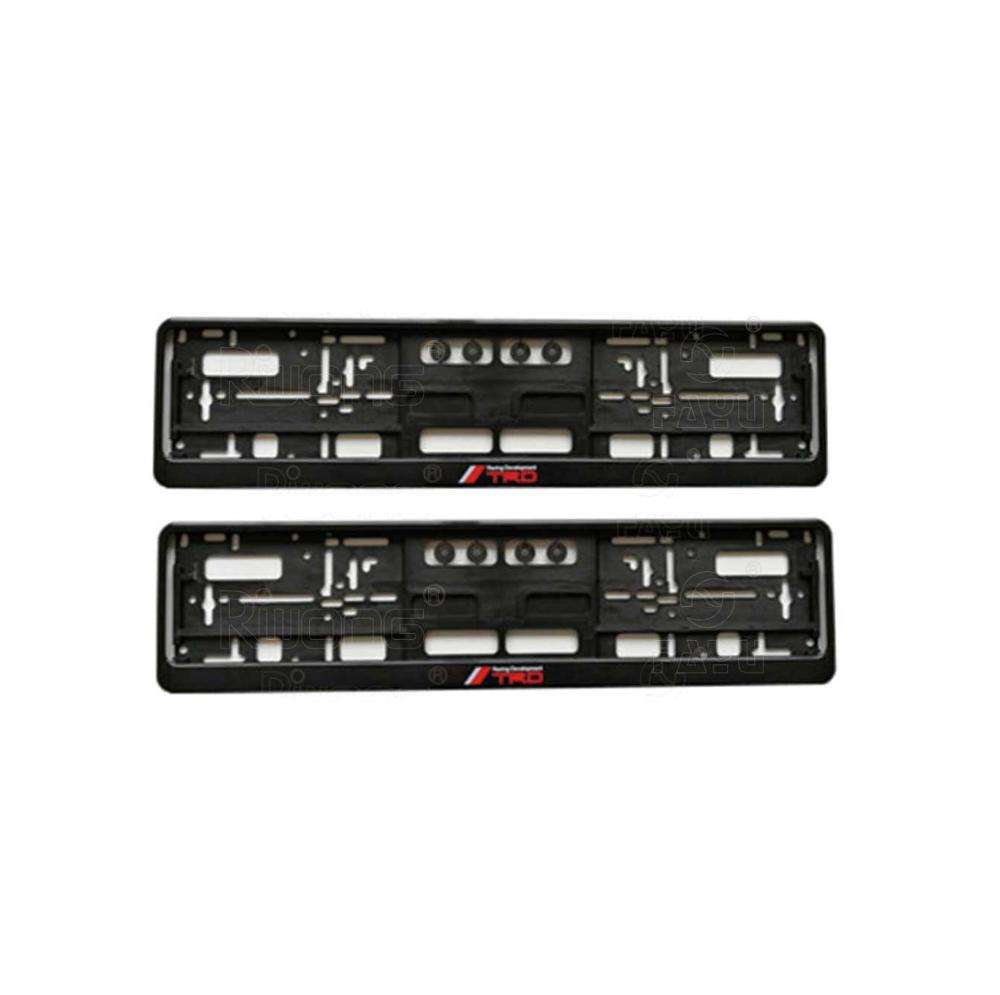 Macrame Kit TRD Toyota Racing License Plate Frames - 3D Raised Letter Design (Pair) | Made In USA Plastic Frames TRD Toyota Racing 3D License Plate Frames Pair - Foto 11