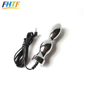 Elektrik Metal Anal Plug vajina titreşimli masaj yetişkin Masturbator samimi seks oyuncakları - Product Image 2
