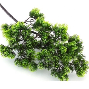 K-3025 Factory Artificial Green Pine Branches For Home Office Decoration