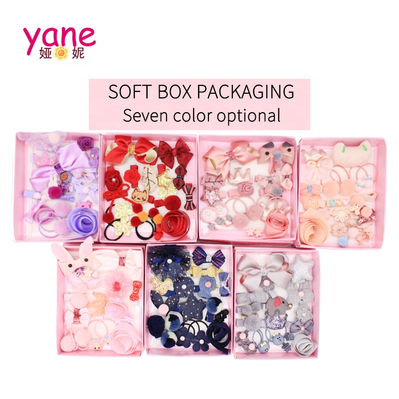 Лидер продаж, набор аксессуаров для волос для детей, 18 шт.