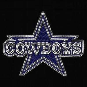 Aprise - Transfert de strass thermocollant personnalisé Cowboys Diva Star - Product Image 2