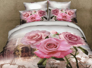 YDN-3D1600362-363 <span class=keywords><strong>3d</strong></span> Hướng Dương In Giá Rẻ Cotton Dubai Khách Sạn Quilt Bộ Đồ Giường Được Trang Bị Tấm - Product Image 5