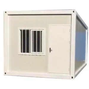 韩国单宽微型现代移动预制容器家用拖车房屋夹芯板与安全门出售