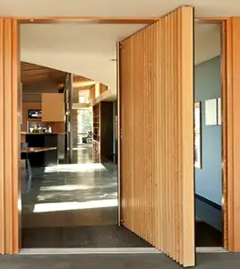 Amerikan standart yüksek kaliteli katı ahşap pivot kapı ön kapı tasarımları