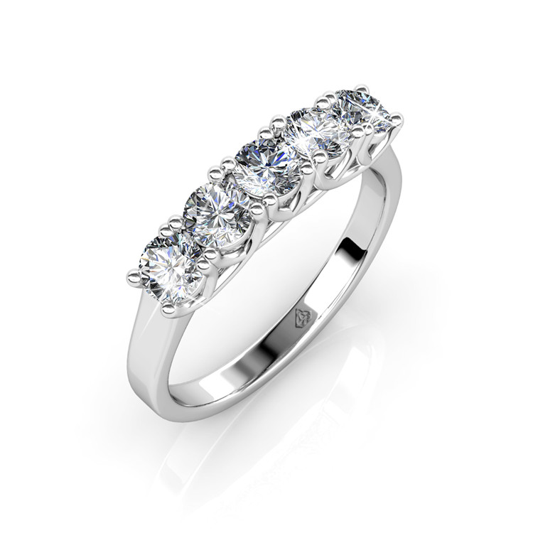 Quality Brass with 18K white gold plated