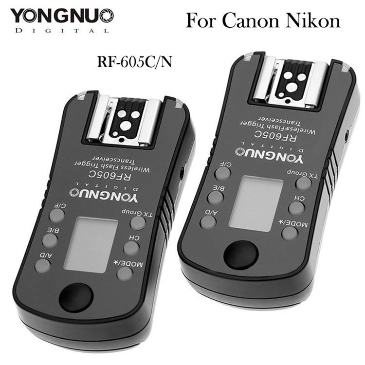 Wireless Flash Trigger Yongnuo Rf Rf605c Yongnuo RF-605-C Wireless