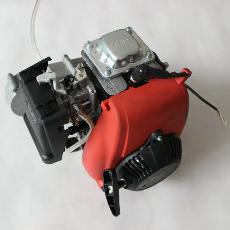 Groothandel 4-takt Gasmotor Motor Kettingaandrijving Voor Racefiets 49cc Bromfiets Benzinemotor Gemotoriseerde Fiets