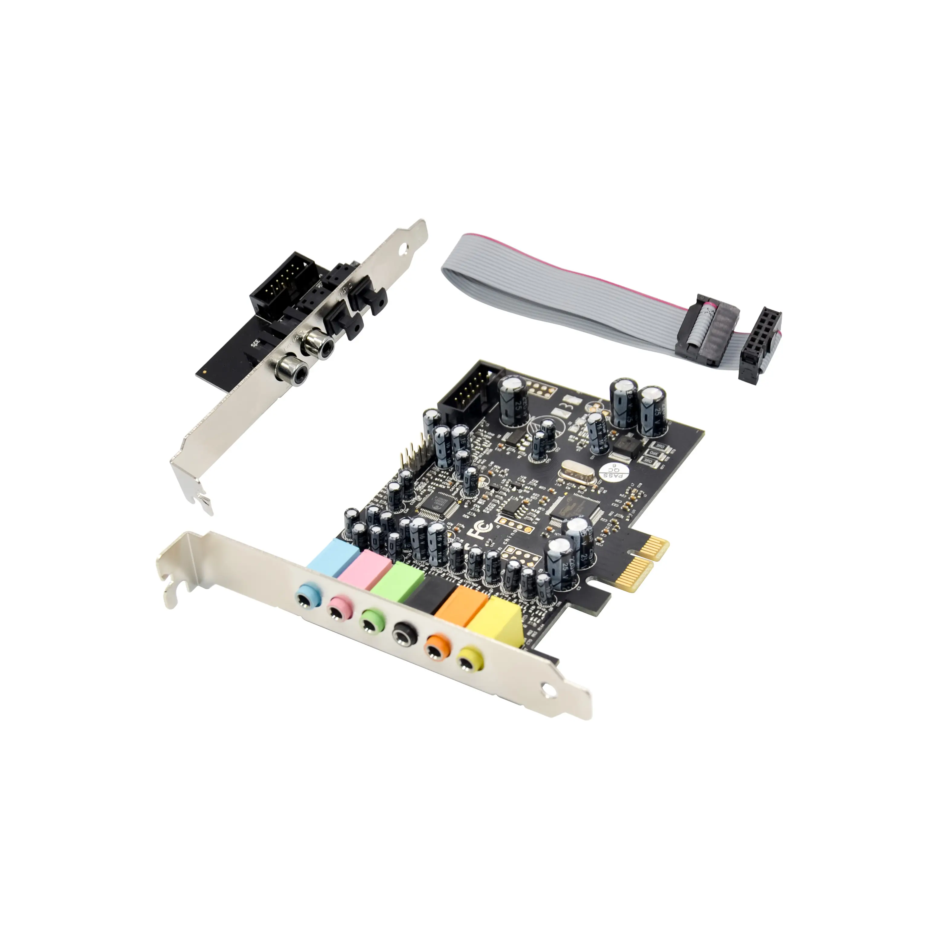 Produttore di fabbrica di trasporto PCIe 7.1Stereo 3D Surround cmi 8828 scheda audio ST18