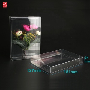 Guangzhou Manufacturer Clear Plastic Box Packaging Custom Clear PVC PET Transparent Acetate Packaging Box