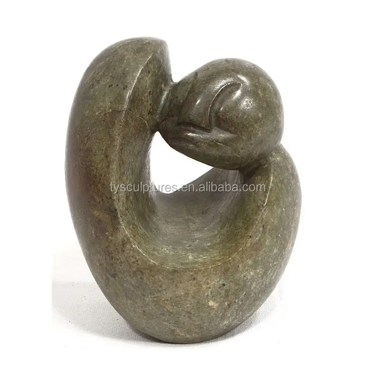 Arte da decoração interna de granito popular pedra arte modernista escultura para venda