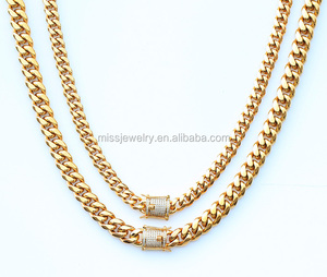 Nouvelle Arabie 14 k Jaune <span class=keywords><strong>Giold</strong></span> Chaîne En Laiton Bijoux - Product Image 1