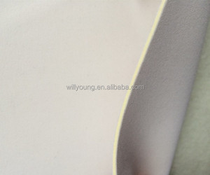 <strong>Neoprene</strong> <strong>Fabric</strong> 3mm White Both Sides <strong>Coated</strong> Polyester <strong>Fabric</strong> Elastic <strong>Rubber</strong> <strong>Neoprene</strong> <strong>Sheet</strong> Laminated Both <strong>Fabric</strong> 130cm White - Product Image 6