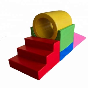 Combinación de Juego Suave para Niños con Túnel de Escalada y Formas Blandas - Product Image 2
