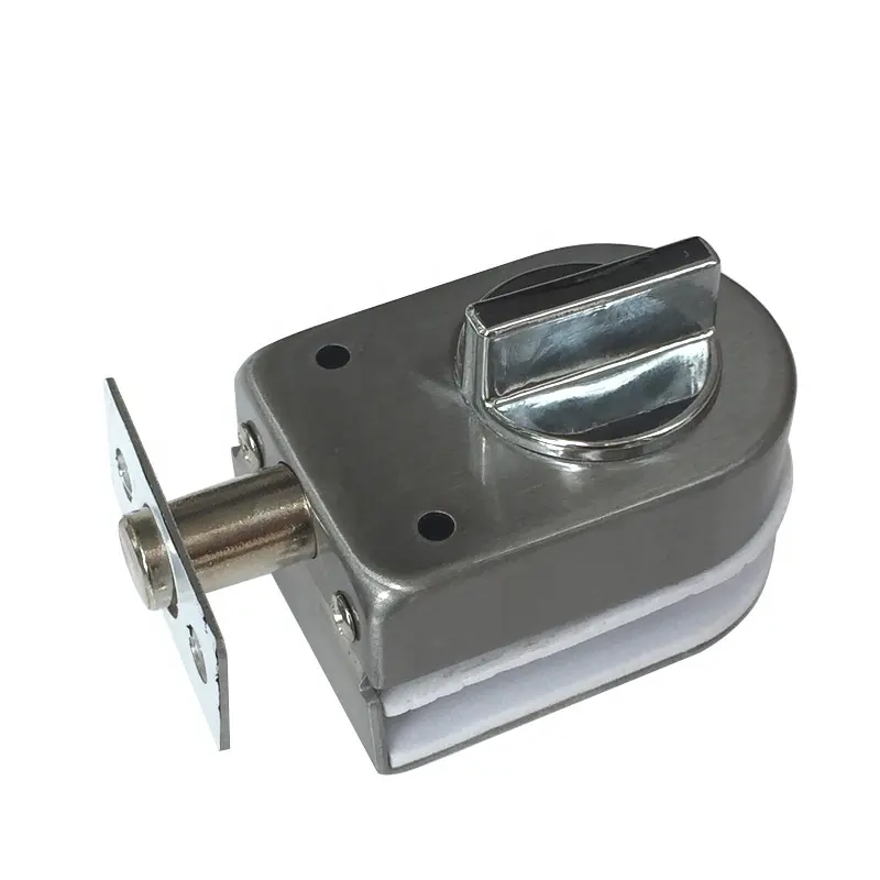 RSL-1004, Kualitas Tinggi Stainless Steel Keamanan Kunci Pintu dengan Kunci Komputer Slide Baut Latch Kunci Pintu Kaca