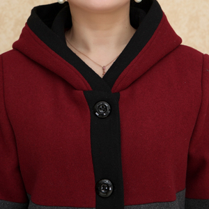 China Manufacture Sale <strong>Winter</strong> Warm Casual Middle Aged <strong>Women</strong> <strong>Coat</strong> Elegant Large <strong>Size</strong> Thick Loose Woollen <strong>Coat</strong> <strong>for</strong> Ladies - Product Image 6
