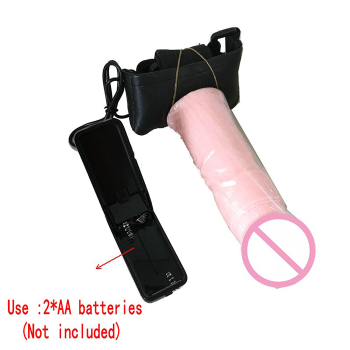 Stong Vibrant Silicone Médical Sangle Sur Gode pour les Femmes