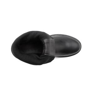 High Quality Women Footwear Round Toe Riding <strong>Boots</strong> Women Shoes OEM Solid <strong>Knitting</strong> Flat Winter <strong>Boots</strong> Slip on Stretch Knee <strong>Boots</strong> - Product Image 4