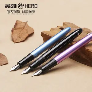 英雄 5028 3 nibs 3 合 1 金属书法笔艺术笔平行笔哥特式阿拉伯语斜体替换 1.1 1.5 1.9毫米