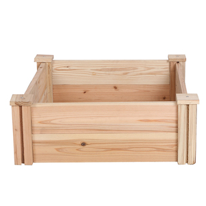 <strong>Wooden</strong> Garden Bed <strong>Wooden</strong> Garden Bed Vegetable Flower Raised <strong>Square</strong> <strong>Planter</strong> Kit Outdoor Patio <strong>Wooden</strong> Garden <strong>Planter</strong> - Product Image 2