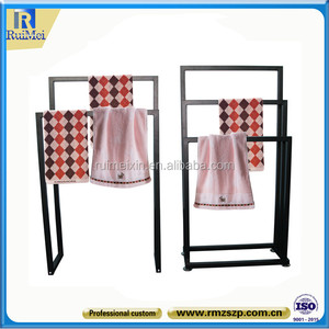 Ruimei góc chăn thang khăn kệ kim loại miễn phí đứng tắm khăn Bar lưu trữ thang - Product Image 2