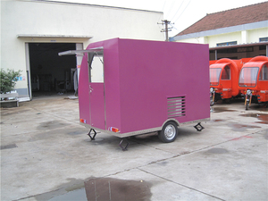 Quiosco Móvil de Comida Rápida de Acero Inoxidable 2024, Camioneta de Hot Dogs Personalizada en Venta, Carrito de Desayuno para Catering con Certificación CE - Product Image 6