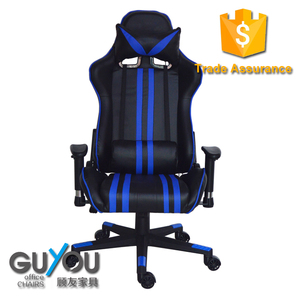 Modern fashion Hot Sale with neck collar Pillow and Pillow waist <span class=keywords><strong>Gaming</strong></span> Computer Desk Chair - Product Image 1