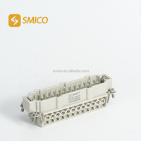 Conector Industrial Multipolar de Alta Resistencia de 24 Pines HE-024-M y HE-024-F
