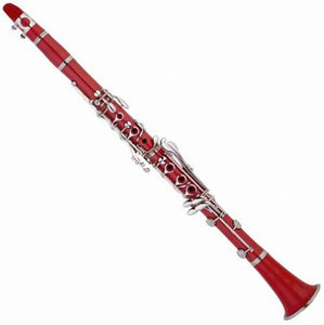 Enfoque de la marca de color <span class=keywords><strong>rojo</strong></span> instrumento de música <span class=keywords><strong>clarinete</strong></span> - Product Image 3