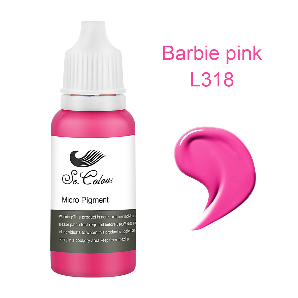 Оптовая торговля микро пигмент B-arbie розовый Органическая краска для нанесения татуировки для губ/бровей с От 1 до 2 лет прочного