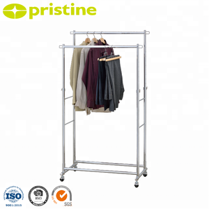 Organizador de ropa portátil de Metal moderno de calidad OEM, el mejor almacenamiento para el hogar, uso en el baño de Taiwán, venta al por mayor, soportes para abrigos de lavandería - Product Image 1