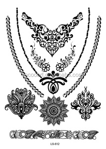 LS-611/Negro encaje Henna Sexy temporal mujeres pulseras del <span class=keywords><strong>tatuaje</strong></span> etiqueta engomada del <span class=keywords><strong>tatuaje</strong></span> <span class=keywords><strong>de</strong></span> <span class=keywords><strong>mano</strong></span> - Product Image 4