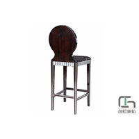 Tabouret de Bar, Vintage, en velours, style deer,