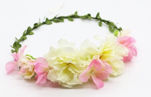 Artificiale di modo testa corona di fiori margherita corona di fiori fascia - Product Image 2