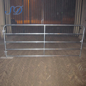 68 "alto 10x 10ft por inmersión en caliente galvanizado Panel de valla ciervo 5 Bar puertas de la puerta de la finca - Product Image 3