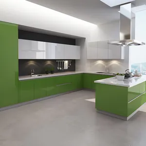 Armários de cozinha modular de Móveis profissional chine de meubles cozinha