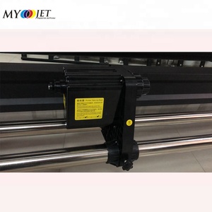 De alta velocidad de la maquina de impresion roll to roll Flex eco solvente impresora DX5 3,2 millones de doble cabeza en Delhi - Product Image 4