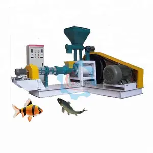 Profession eller Hersteller Floating Fish Feed Food Pellet Produktions linie Extruder