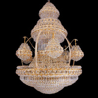 Lustre en cristal cascade LED fantaisie Asfour Egypt 63025