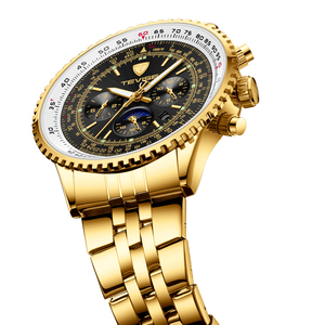 <span class=keywords><strong>Montre</strong></span> mécanique automatique pour hommes, 1 pièce, accessoire classique en acier inoxydable, de la marine, à la mode - Product Image 2