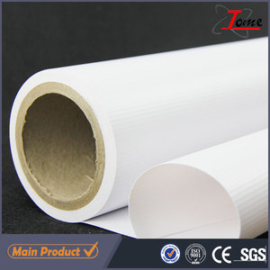 Medios de impresión de PVC flexible para la publicidad al aire libre, 260-650gsm, 1.01-3.2*50 m - Product Image 3