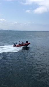 <span class=keywords><strong>Bateau</strong></span> à coque rigide en aluminium certifié CE, grande console avec appui-tête, réservoir de carburant, bateaux à rames - Product Image 5