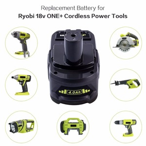 6,0 Ah Lithium-Ersatz batterie für Ryobis 18-V-Batterie Kompatibel mit P102 P103 P104 P105 P107 P108 P109 Akku-Elektro werkzeug