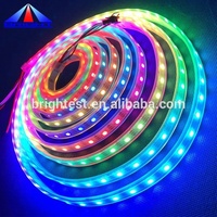 Tira de luces led inteligente 6812, flexible, digital