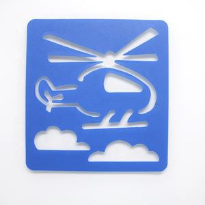 Nouveau style <span class=keywords><strong>peinture</strong></span> alphabet géométrique ensemble de <span class=keywords><strong>pochoir</strong></span> de dessin - Product Image 3