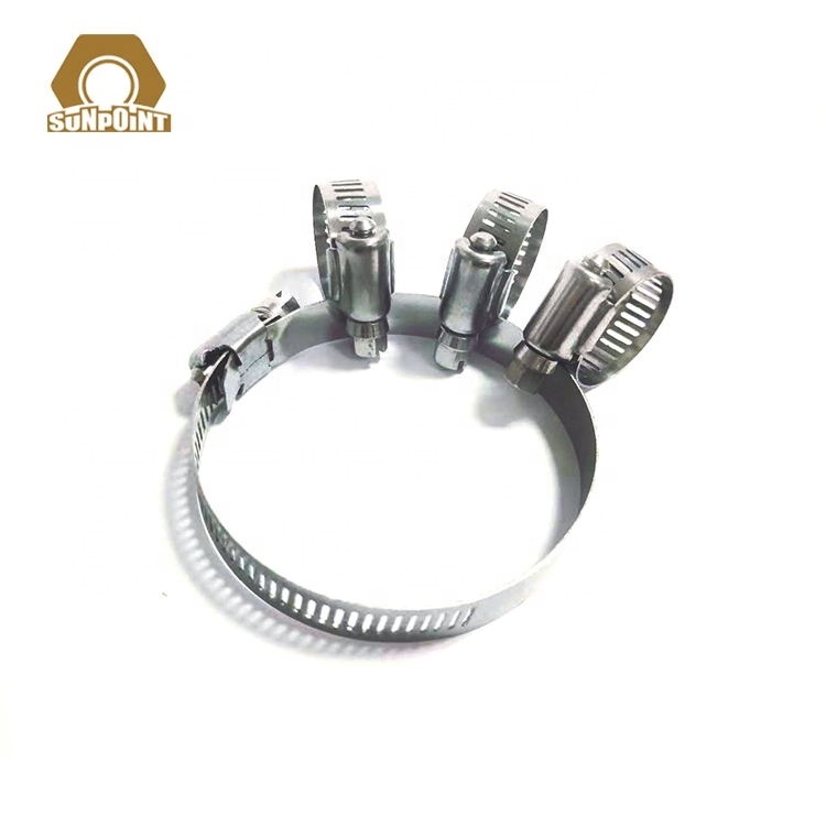 DIN3017 Chine mini/petit collier de serrage à verrouillage rapide 4mm américain collier de serrage à ressort en acier inoxydable